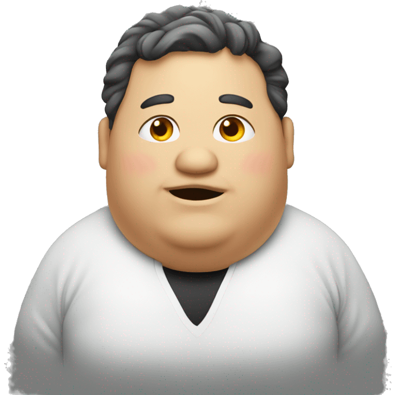 A fat person  emoji