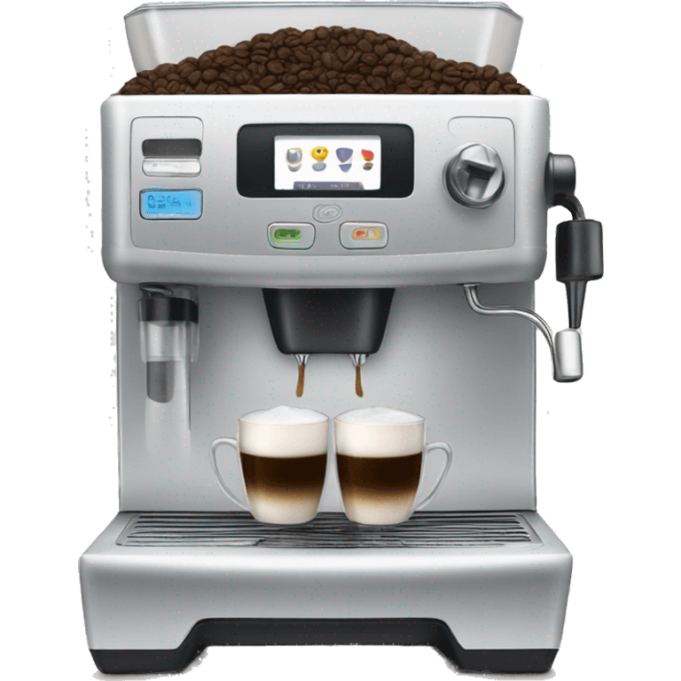 Create coffee machine emoji