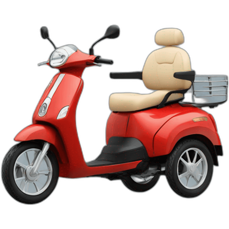 Piaggio tricycle emoji