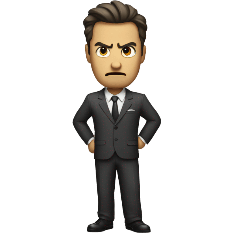 angry MAN IN SUIT emoji