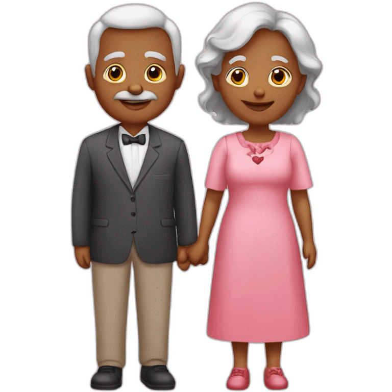 Grandparents in Day St Valentines  emoji