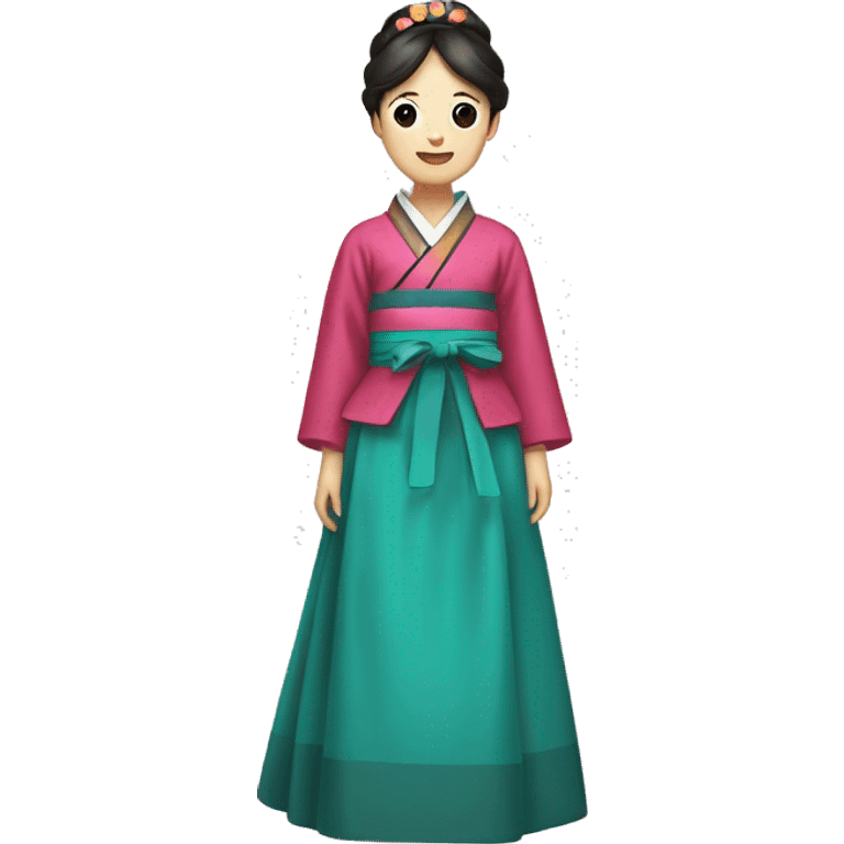 Hanbok dress emoji