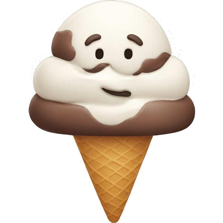 Ice cream emoji