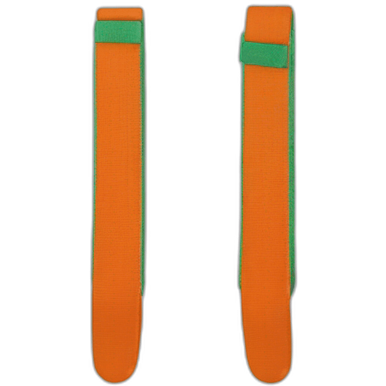 Judo ceinture orange vert emoji