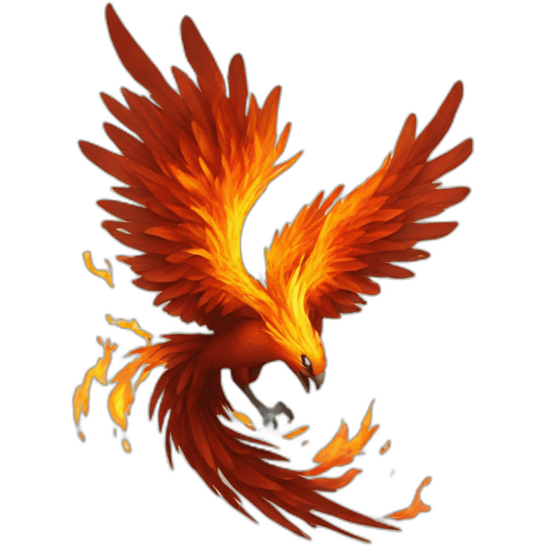 phoenix rising from ashes emoji