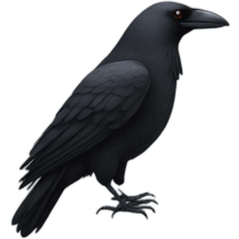 Big crow emoji