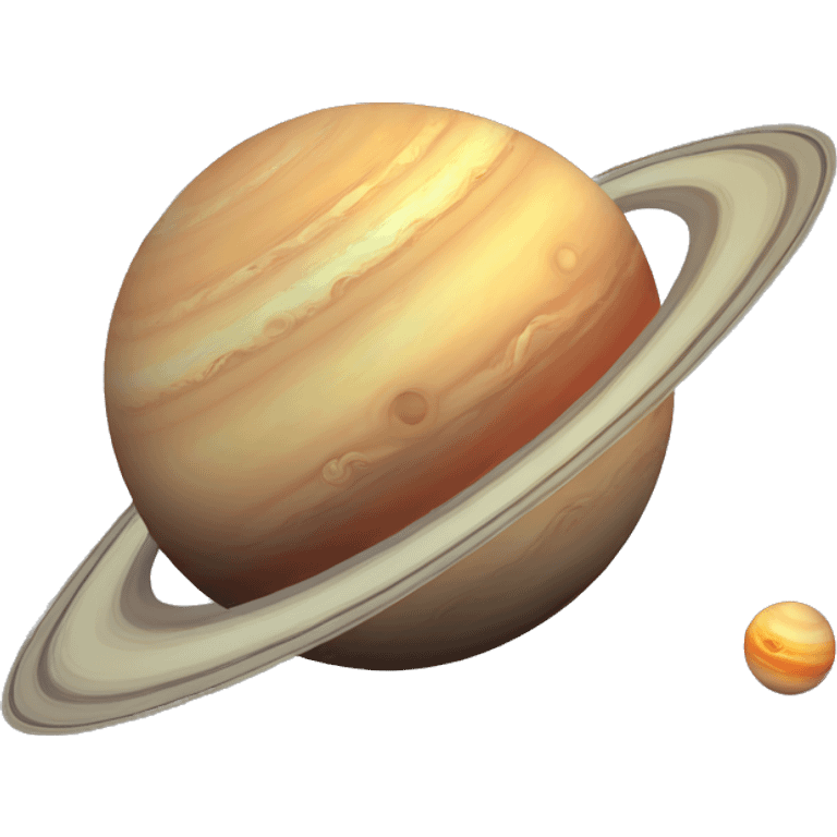 Corazón de Saturno  emoji