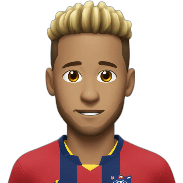 Neymar doing the Friday  emoji