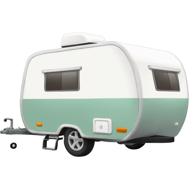 White Camper  emoji