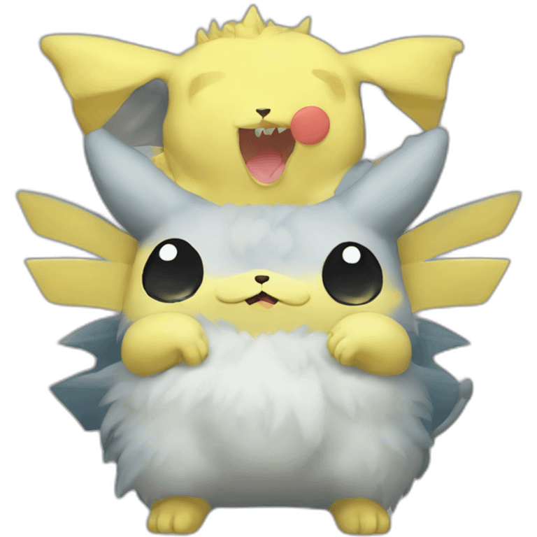 chimera-of-picachu-and-shrec-and-hiroyuki emoji