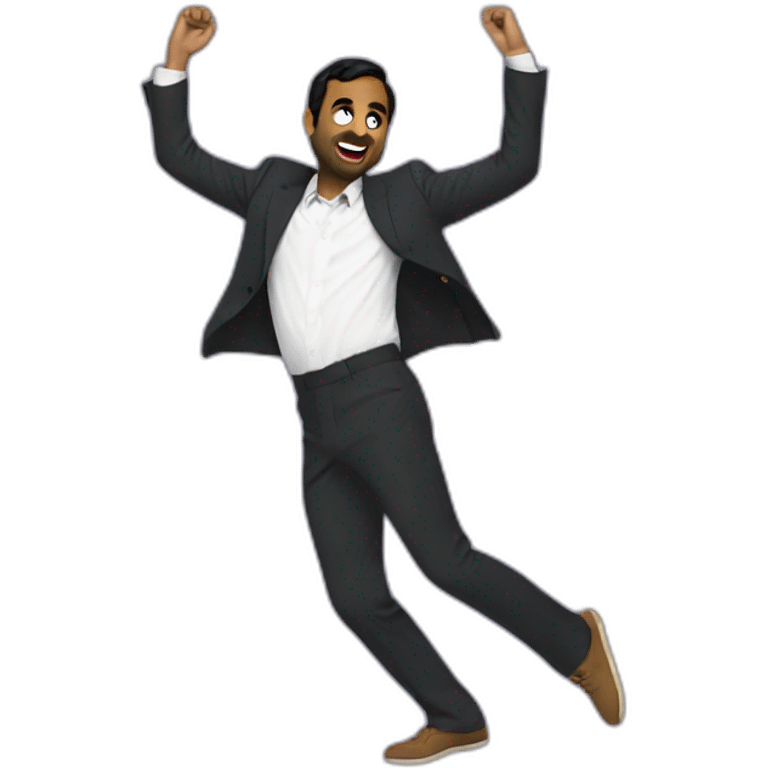 aziz ansari dancing emoji