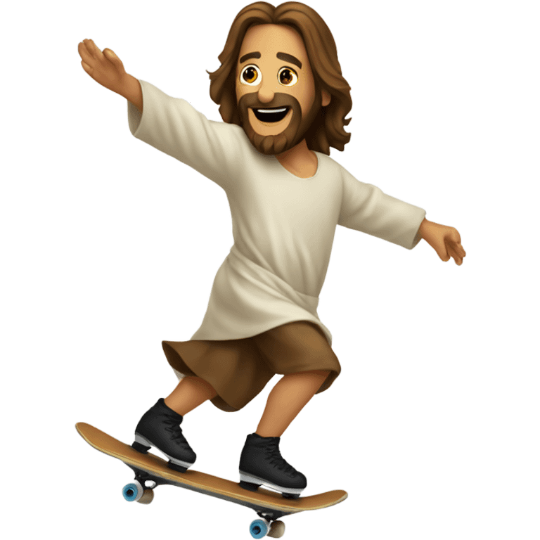 Jesus skating  emoji