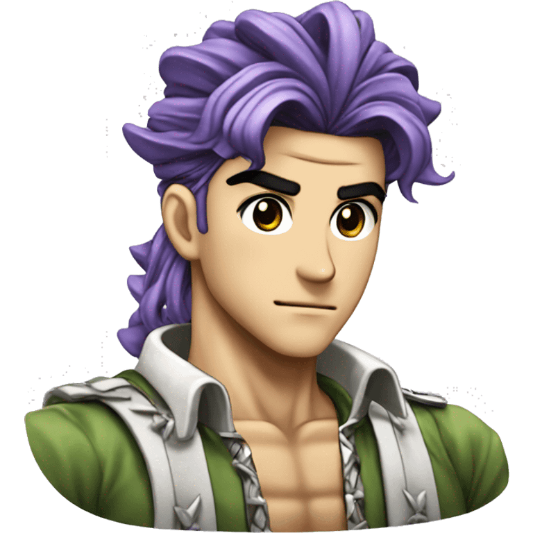 Joseph Joestar from the anime JoJo's Bizarre Adventure emoji