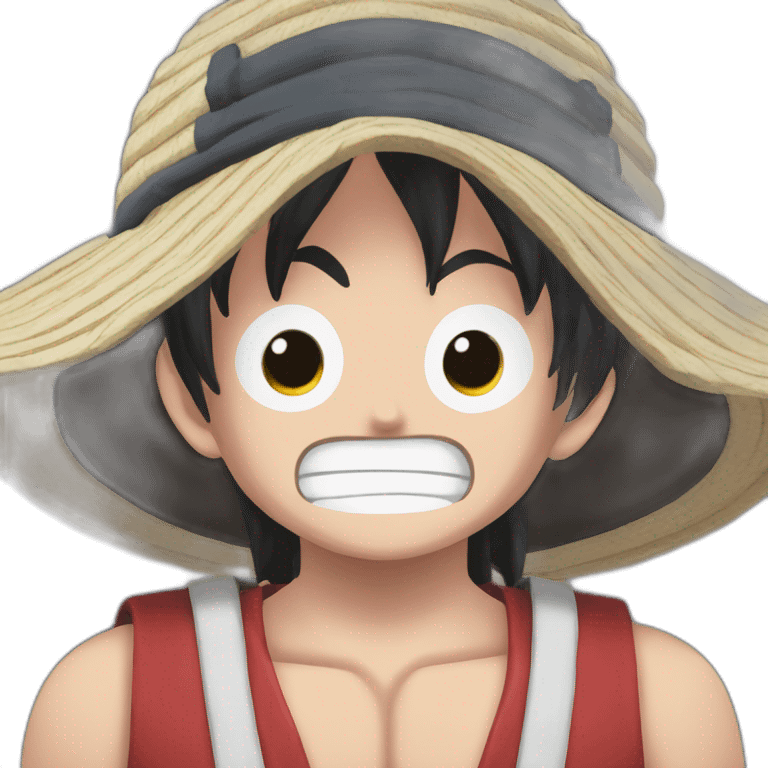 Luffy gear second position emoji