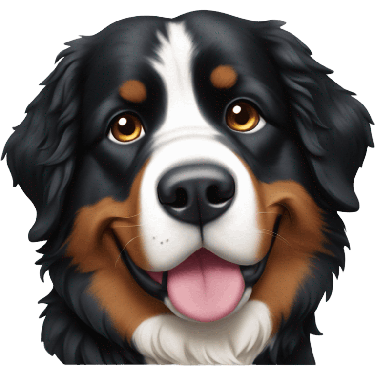 Bernese mountain dog emoji