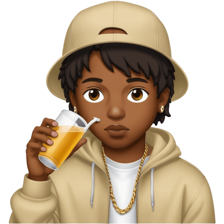 lucki the rapper sippin lean emoji