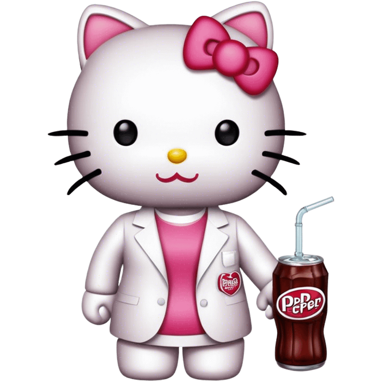 Dr Pepper Hello Kitty emoji