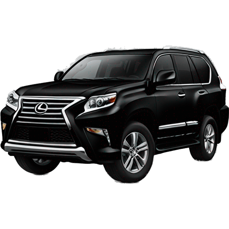 Black Lexus GX 460 emoji