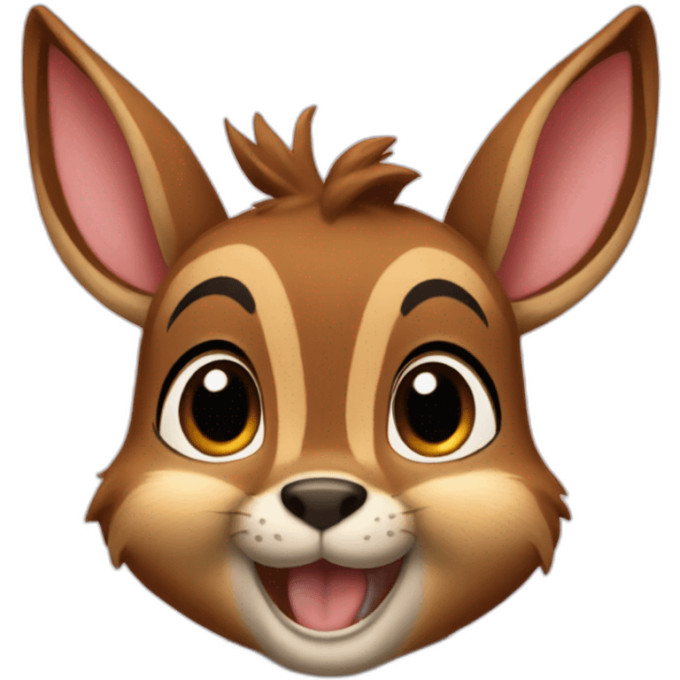 Bambi and thumper emoji