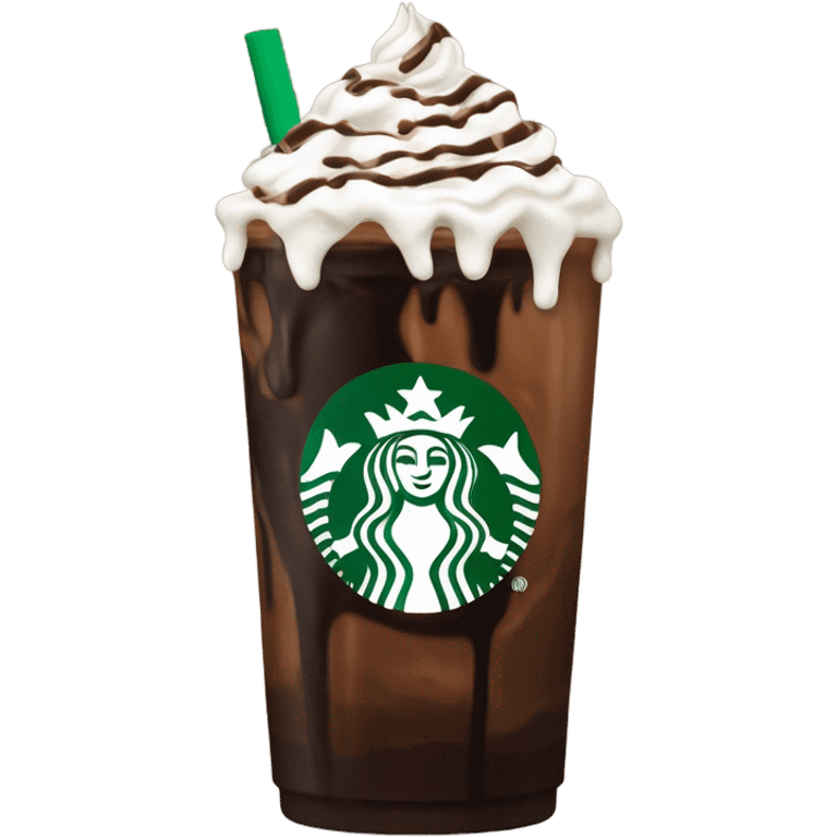 Starbucks chocolate  emoji