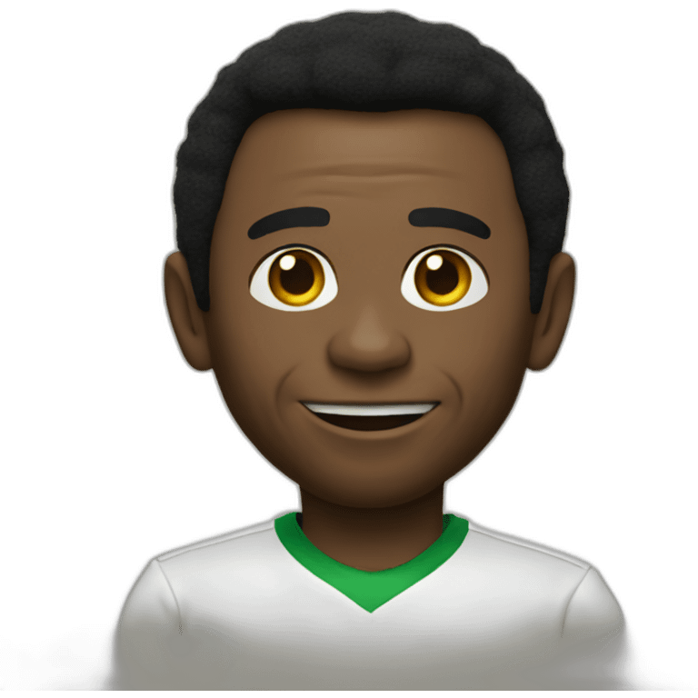 The king Pelé emoji