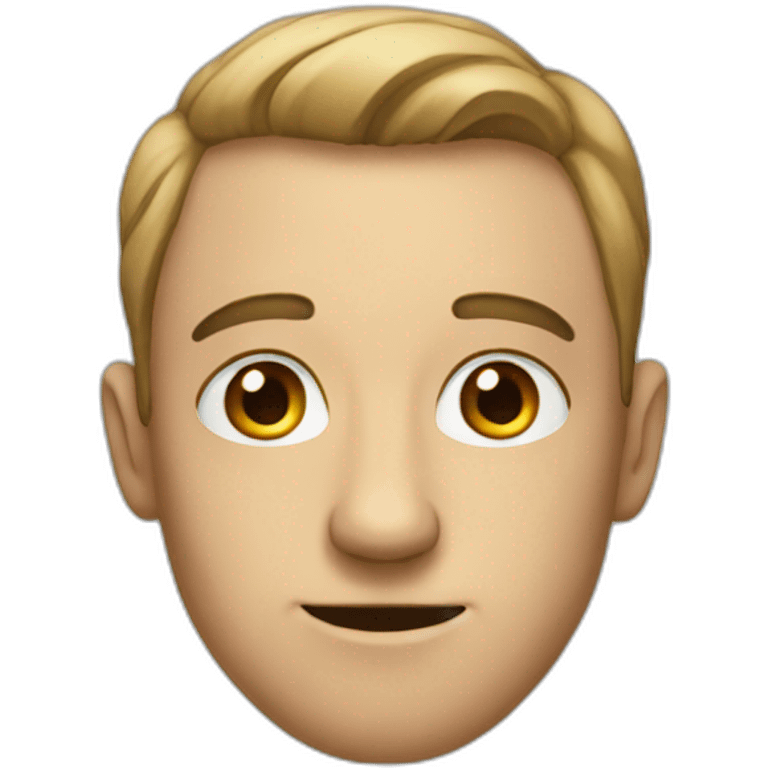 A guy with a big nose emoji