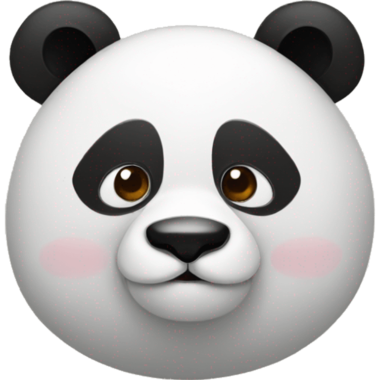 Panda enojado emoji