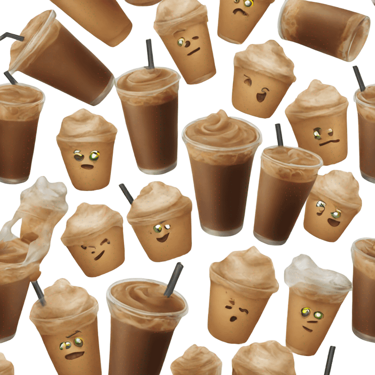 iced coffee emoji