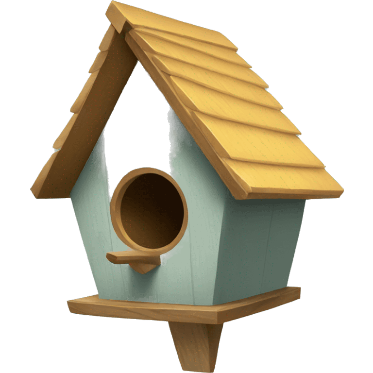  bird house emoji