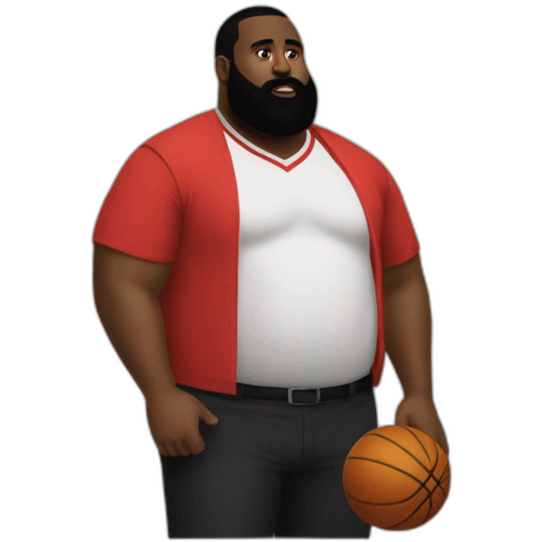 fat james harden emoji