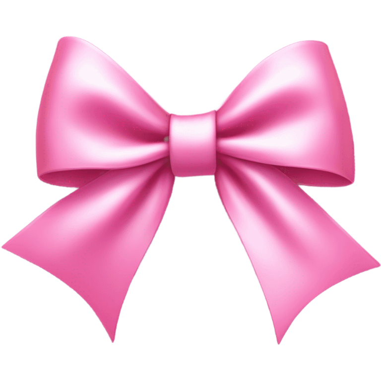 Pink bow  emoji