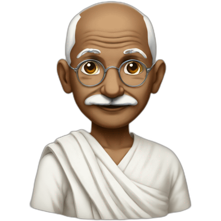 Mahatma gandhi  emoji