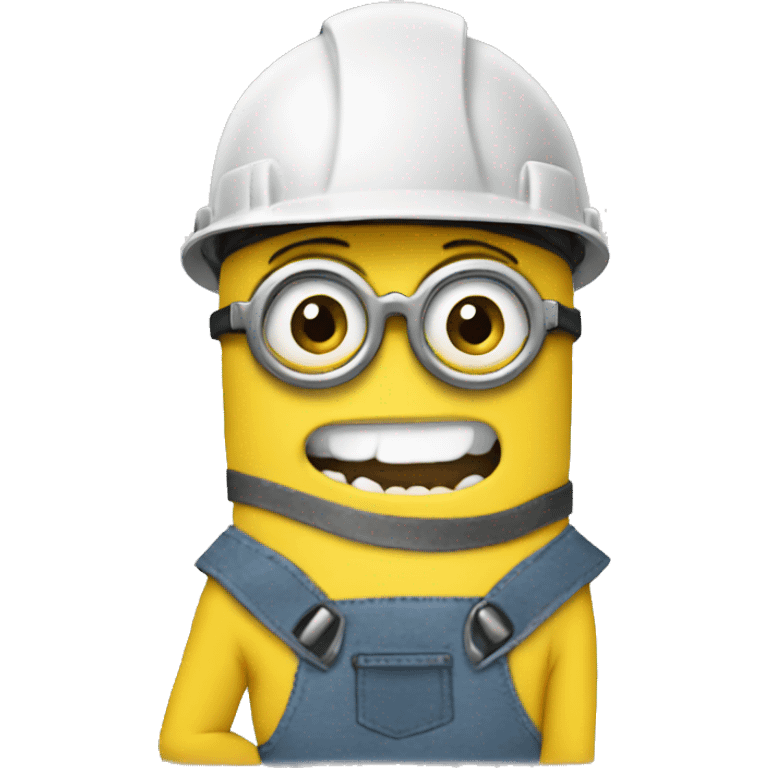 minion as a civil engineer emoji