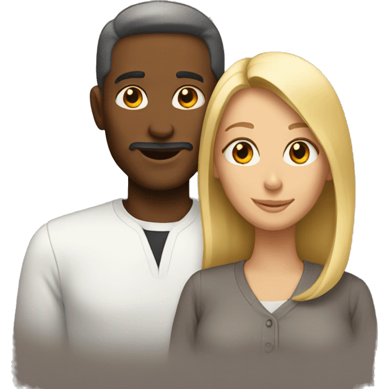 Man and woman emoji