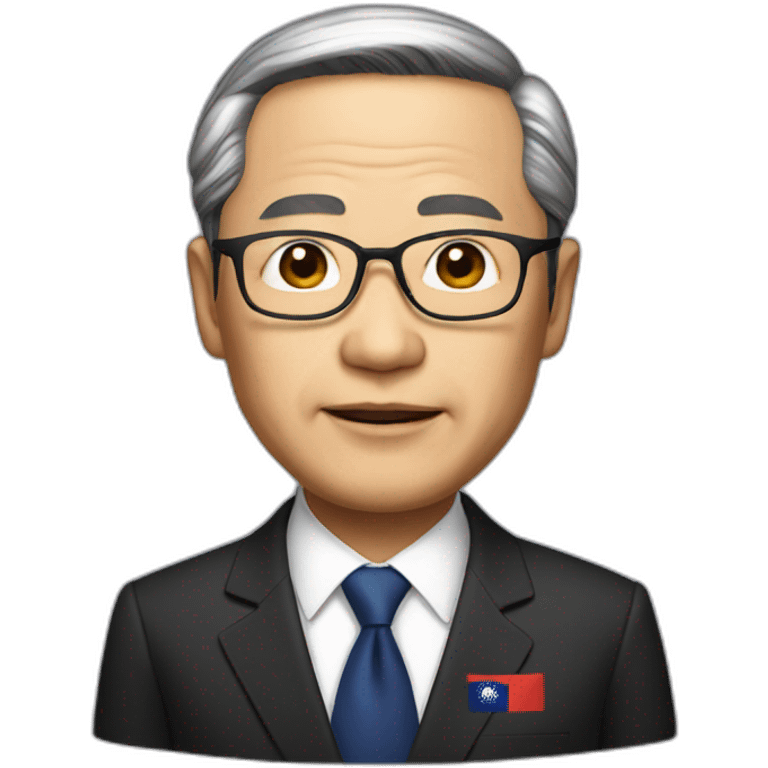 Taiwan president emoji