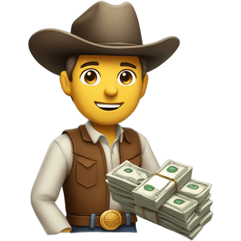 cashflow cowboy emoji