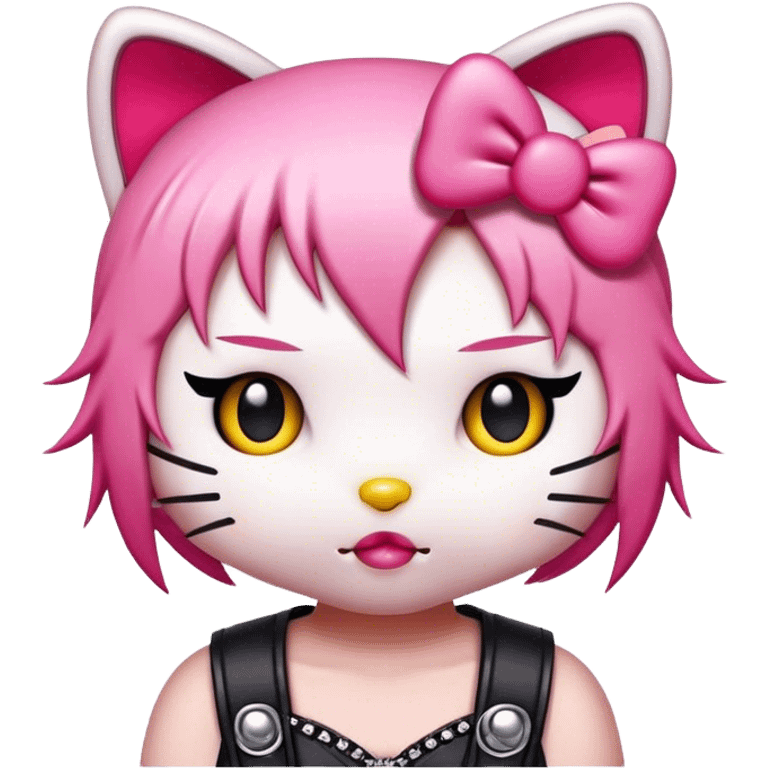  kawaii punk hello kitty emoji