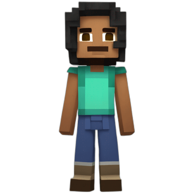 Personnage Minecraft emoji