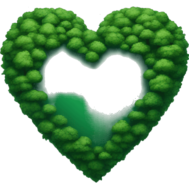 forest green heart emoji