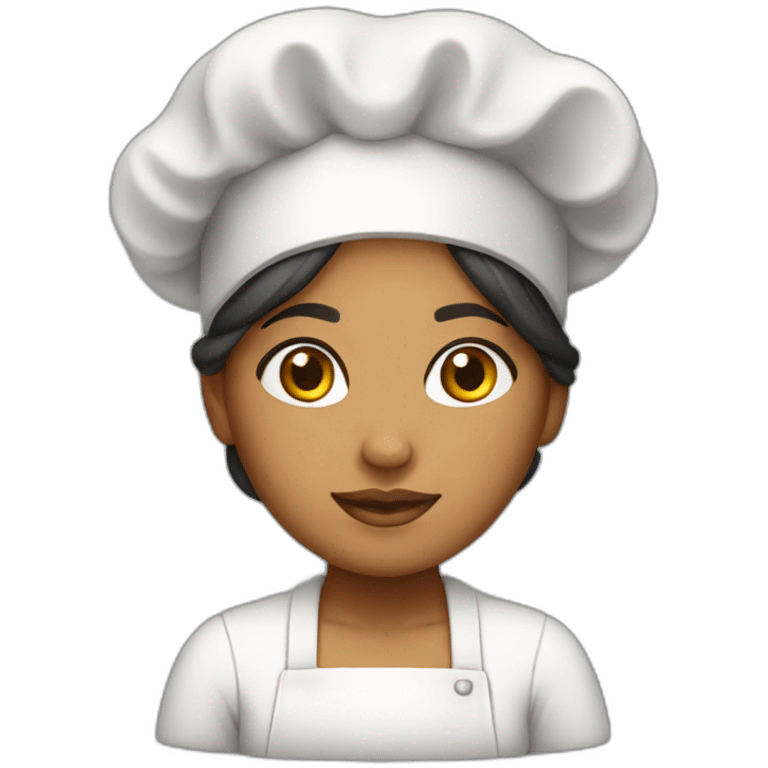 dominican female baker emoji