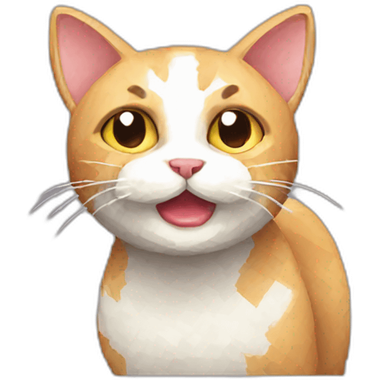 pixel art cat emoji