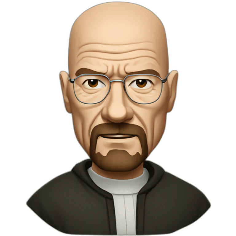 Walter White as a pastor emoji