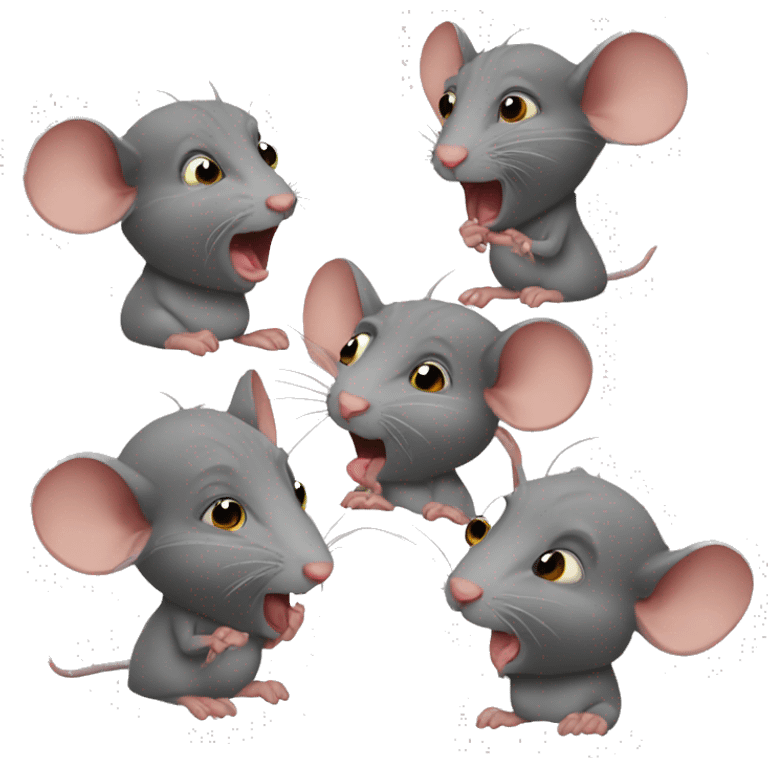 Rat gossip  emoji