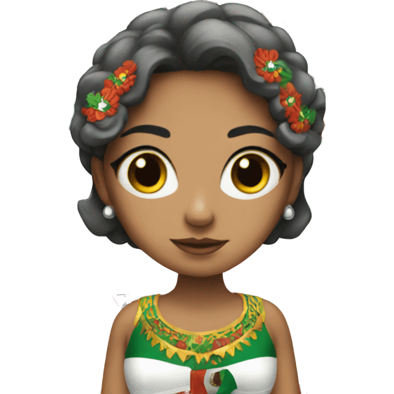 mexican flag diva emoji