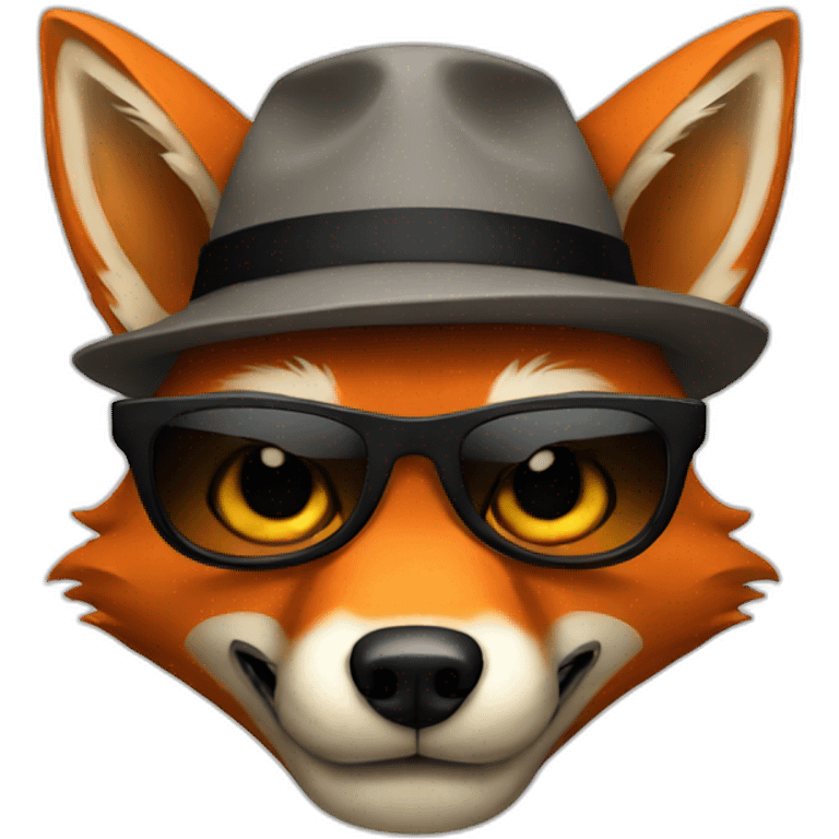 Fox gangster emoji