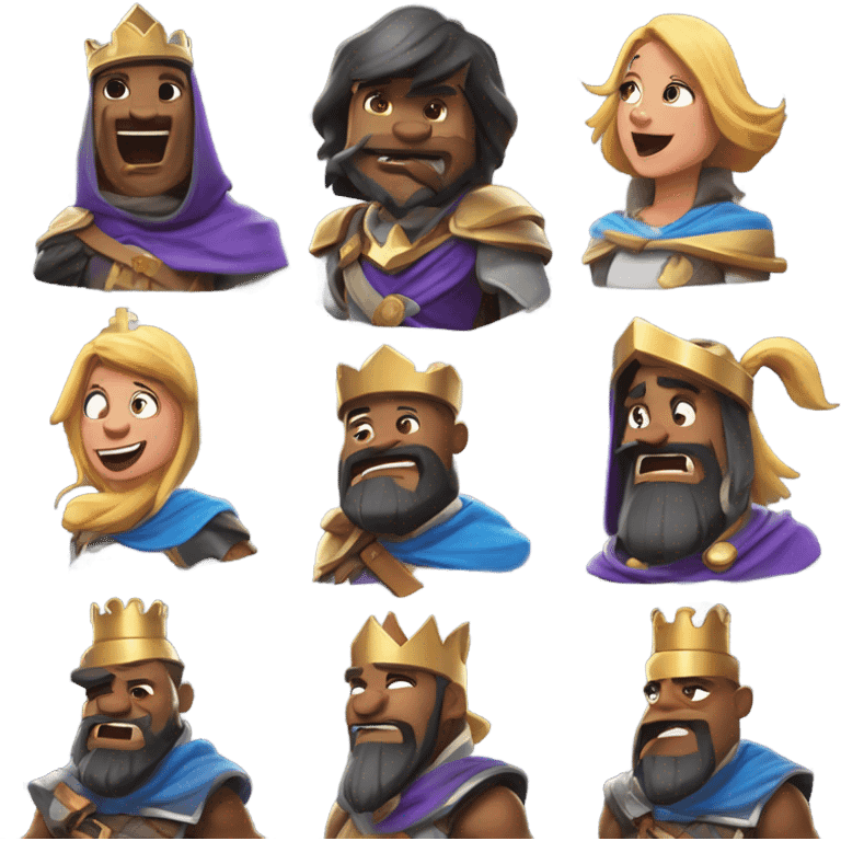 Emote  clash royale emoji