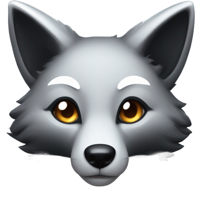 Black Fox emoji