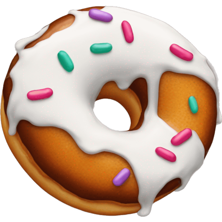 donuts with white icing emoji