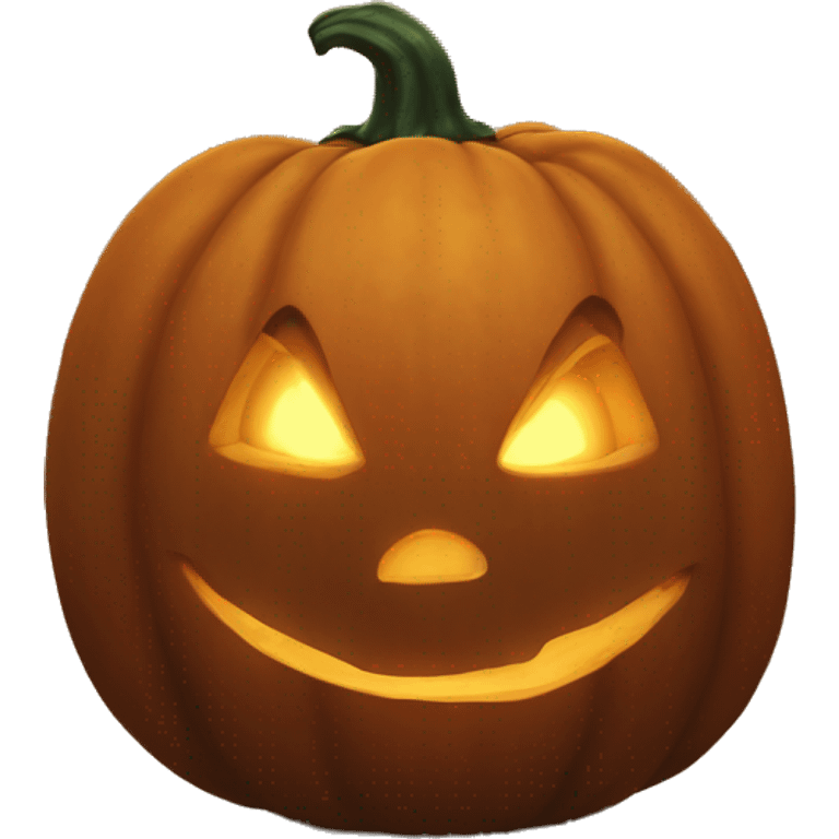 glowing Jack-o-lantern emoji