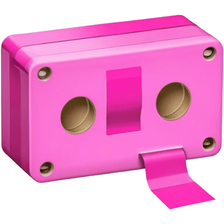 Pink tape emoji